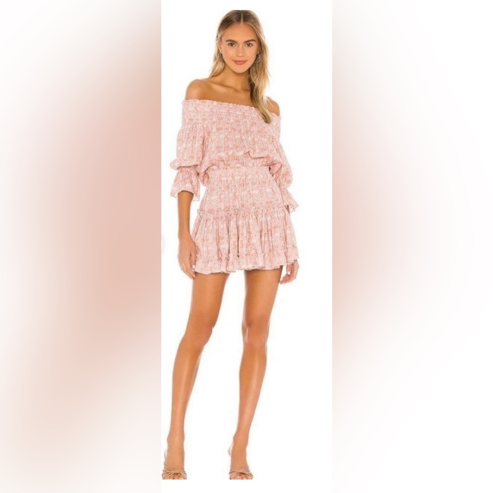 Floral Ruffle Mini Dress